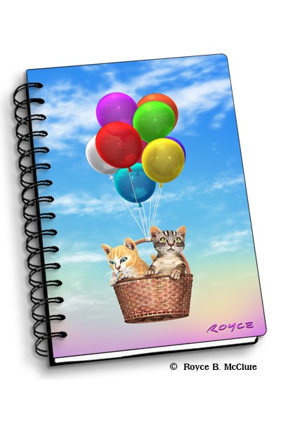 Royce Small Notebook - Kitty Up (4 Pack)