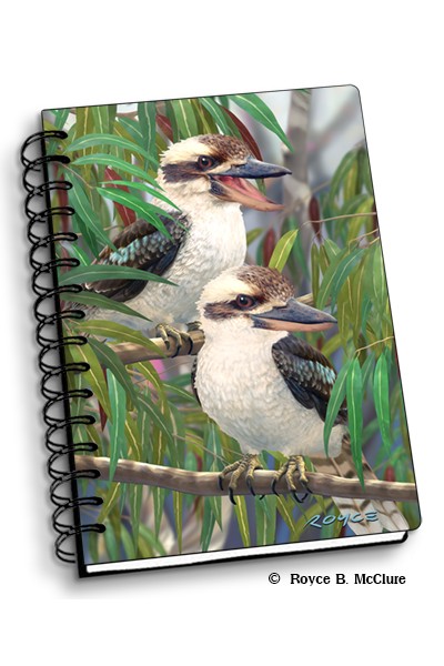Royce Small Notebook - Kookaburras (4 Pack)