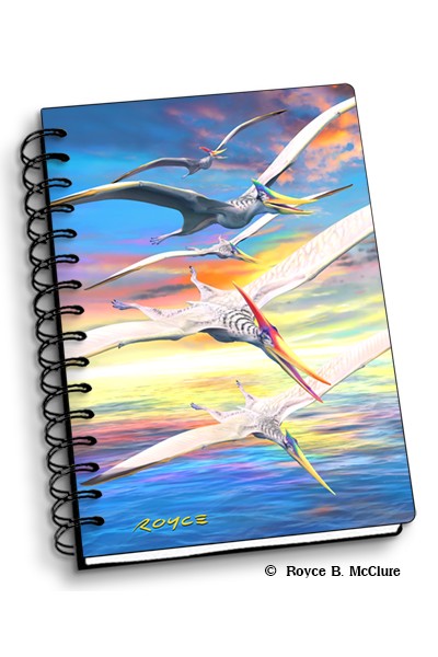 Royce Small Notebook - Pteranodons (4 Pack)