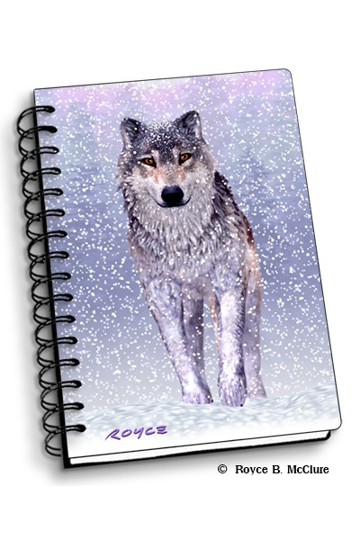 Royce Small Notebook - Snow Wolf (4 Pack)