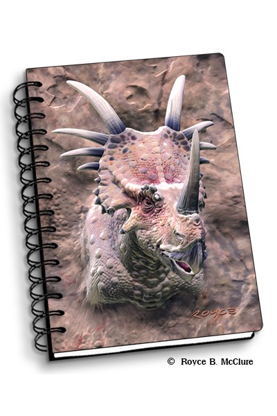 Royce Small Notebook - Styracosaurus (4 Pack)