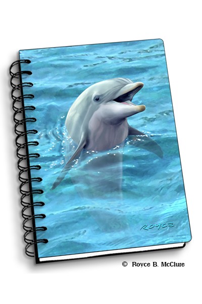 Royce Small Notebook - Talking Dolphin (4 Pack)