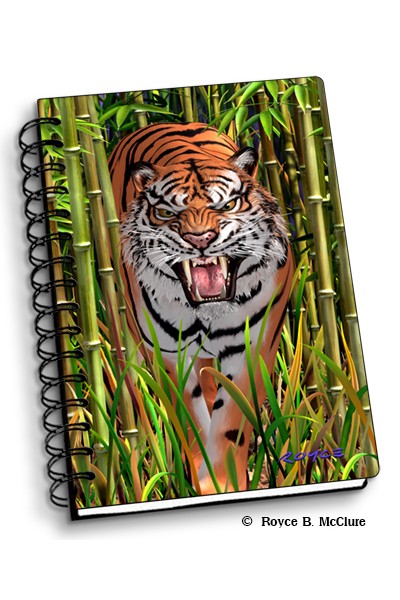 Royce Small Notebook - Tiger Trouble (4 Pack)