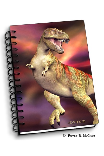 Royce Small Notebook - T-Rex (4 Pack)