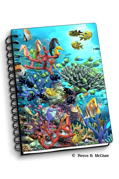 Royce Small Notebook - Waterworld (4 Pack)