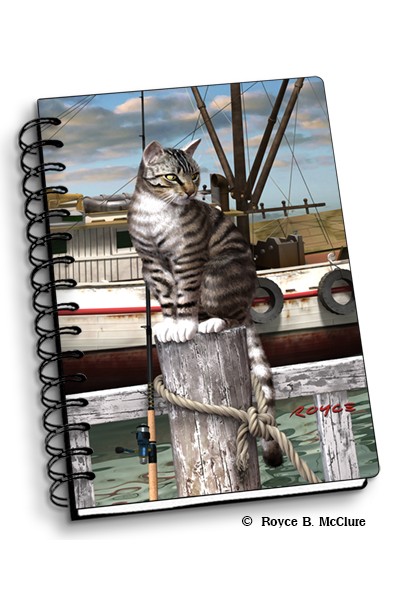 Royce Small Notebook - Wharf Cat (4 Pack)