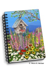 Royce Small Notebook - Birdhouse (4 Pack)