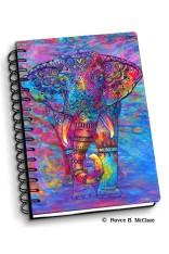 Royce Small Notebook - Bohemian Elephant (4 Pack)