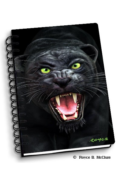Royce Small Notebook - Black Panther (4 Pack)
