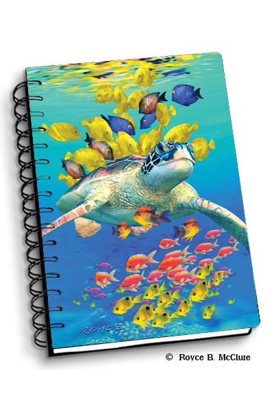 Royce Small Notebook - Turtle Reef (4 Pack)