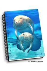 Royce Small Notebook - Blue Manatee (4 Pack)