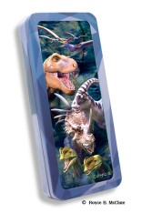Royce Pencil Tin - Dinosaurs