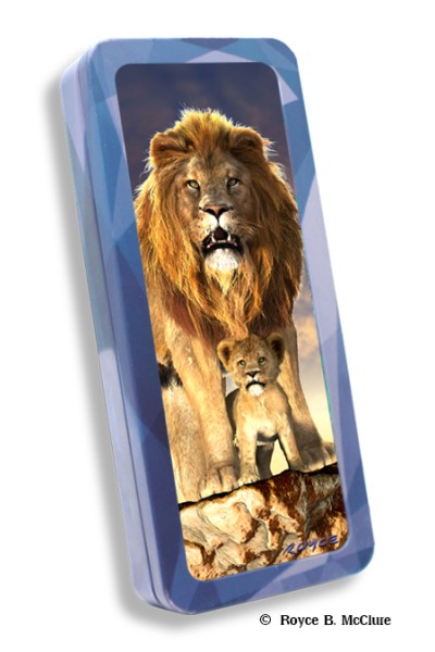 Royce Pencil Tin - Lion