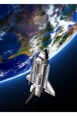 Artgame 5"x7" Postcard - Space Shuttle (6 Pack)