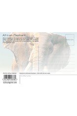 Royce 4"x6" Postcard - African Elephant (6 Pack)