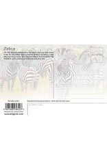 Royce 4"x6" Postcard - Zebra (6 Pack)