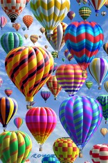 Royce 4"x6" Postcard - Hot Air (6 Pack)