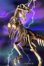 Royce 4"x6" Postcard - T-Rex (6 Pack)