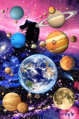 Royce 4"x6" Postcard - Planets (6 Pack)