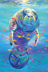 Royce 4"x6" Postcard - Manatee Flip (6 Pack)