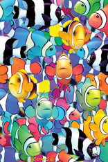 Royce 4"x6" Postcard - Humbugs and Clowns (6 Pack)