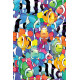 Royce 4"x6" Postcard - Humbugs and Clowns (6 Pack)