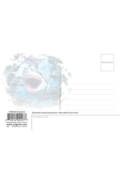 Royce 4"x6" Postcard - Shipwreck (6 Pack)