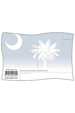 Royce 4"x6" Flag Postcard - Palmetto (South Carolina) (6 Pack)