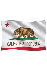 Royce 4"x6" Flag Postcard - Californian (6 Pack)