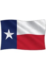 Royce 4"x6" Flag Postcard - Texas (6 Pack)