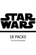18 Packs of Star Wars Bookmarks - REFILL ORDER