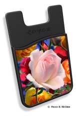 Royce Phone Pocket -Roses (4 Pack)
