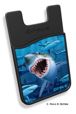 Royce Phone Pocket -Sharks (4 Pack)