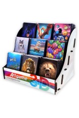 MDF Notebook Display - Holds 9 Designs