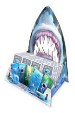PLAYING CARDS -24 Deck Shark Card Display - FILLED