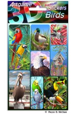 Royce Stickers - Birds (6 Pack)