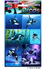 Royce Stickers - Orcas (6 Pack)