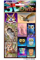 Royce Stickers - Owls (6 Pack)