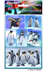 Royce Stickers - Penguins (6 Pack)