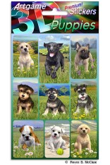 Royce Stickers - Puppies (6 Pack)