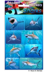 Royce Stickers - Sharks (6 Pack)