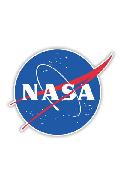 3D NASA Small 2.5" Sticker - Mars - Pack of 10 