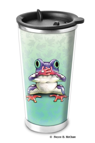 Royce Travel Mug - No Evil Frogs (1 Pack)