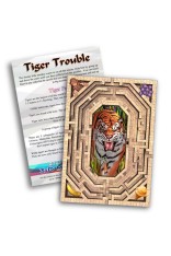 Tiger Trouble Maze Card (4 Pack)