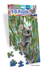 Royce 60pc Mini Puzzle - Koala (4 Pack)
