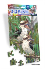 Royce 60pc Mini Puzzle - Kookaburras (4 Pack)