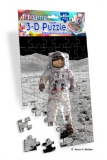 Royce 60pc Mini Puzzle - Moon Walk (4 Pack)