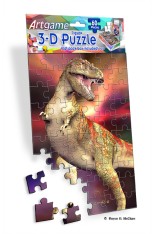 Royce 60pc Mini Puzzle - T-Rex (4 Pack)