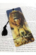 Gift Bookmarks - Lion - Best Dad Ever (6 Pack)