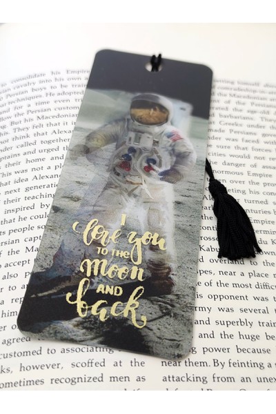 Gift Bookmarks - Moon Walk - Love You to the Moon and Back (6 Pack)
